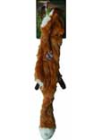 Skinneeez Fox 24-Inch Stuffingless Dog Toy