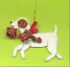 Jack Russell with Package Ornament is $9.00