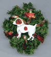 Wreath Ornament is $10.00