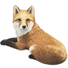 Resting Red Fox Figurine is $50.00