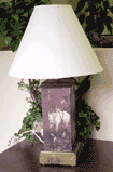 Table Lamp - Hunt Scene is $100.00