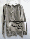 True Grit Zip Front Sweatshirt is $25.00