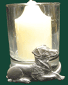 Votive Candle Holder (Glass) - Jack Russell is $20.00