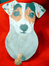 Jack Russell Wall Peg is $10.00